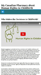 Mobile Screenshot of humanrightsinchildbirth.com